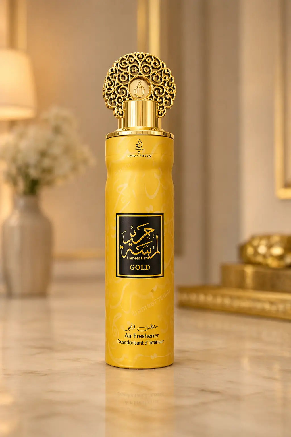 Lattafa Malikat Al Hub Gold Air Freshener 300ml Krystal Distribution