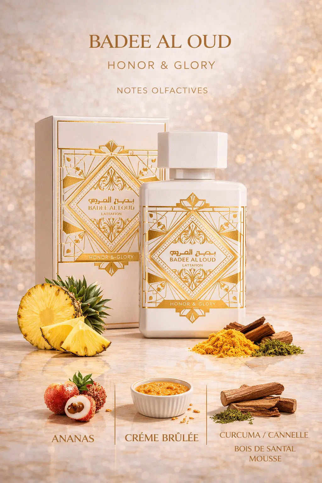 Lattafa Badee Al Oud Honor & Glory Krystal Distribution