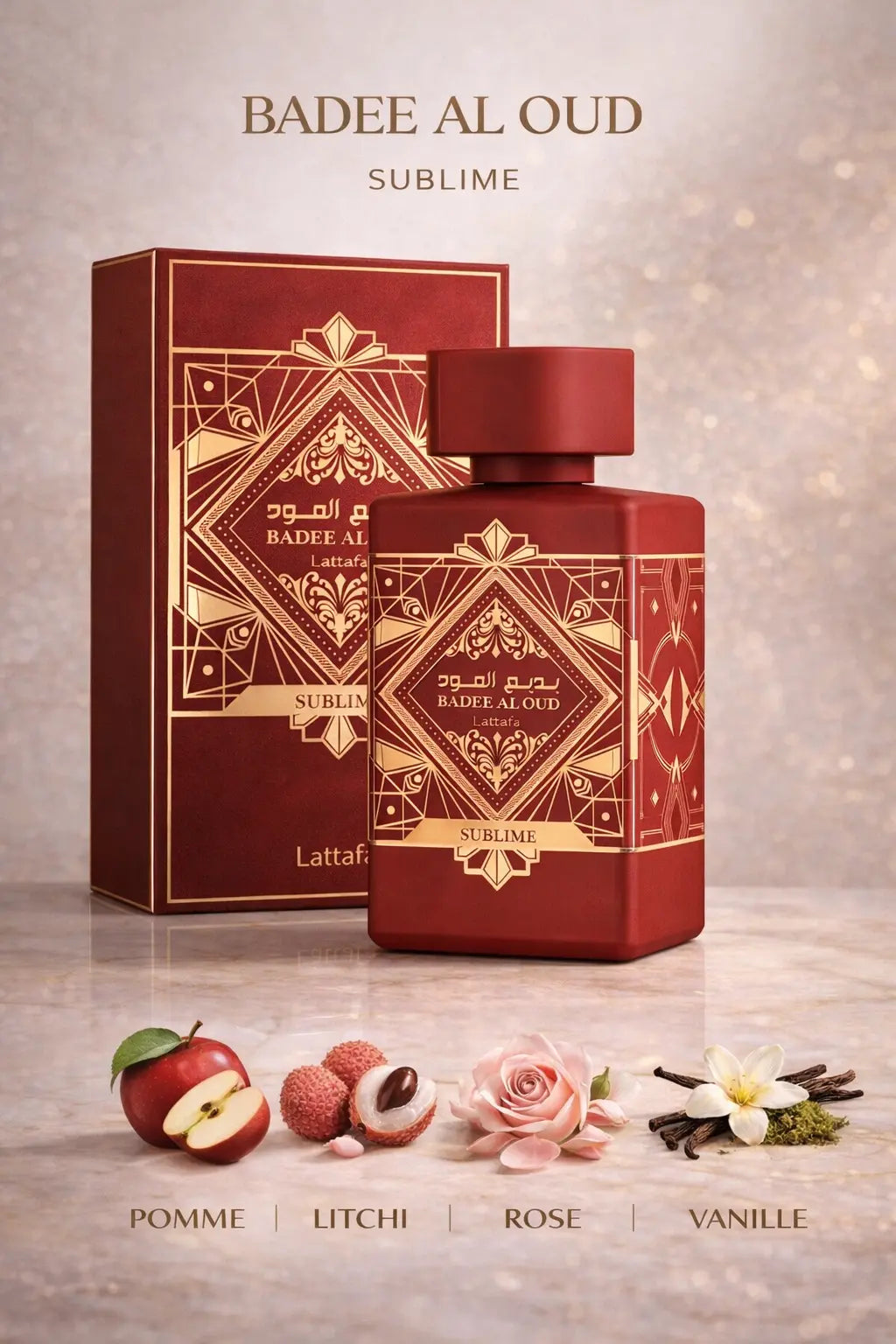 Lattafa Badee Al Oud Sublime Krystal Distribution