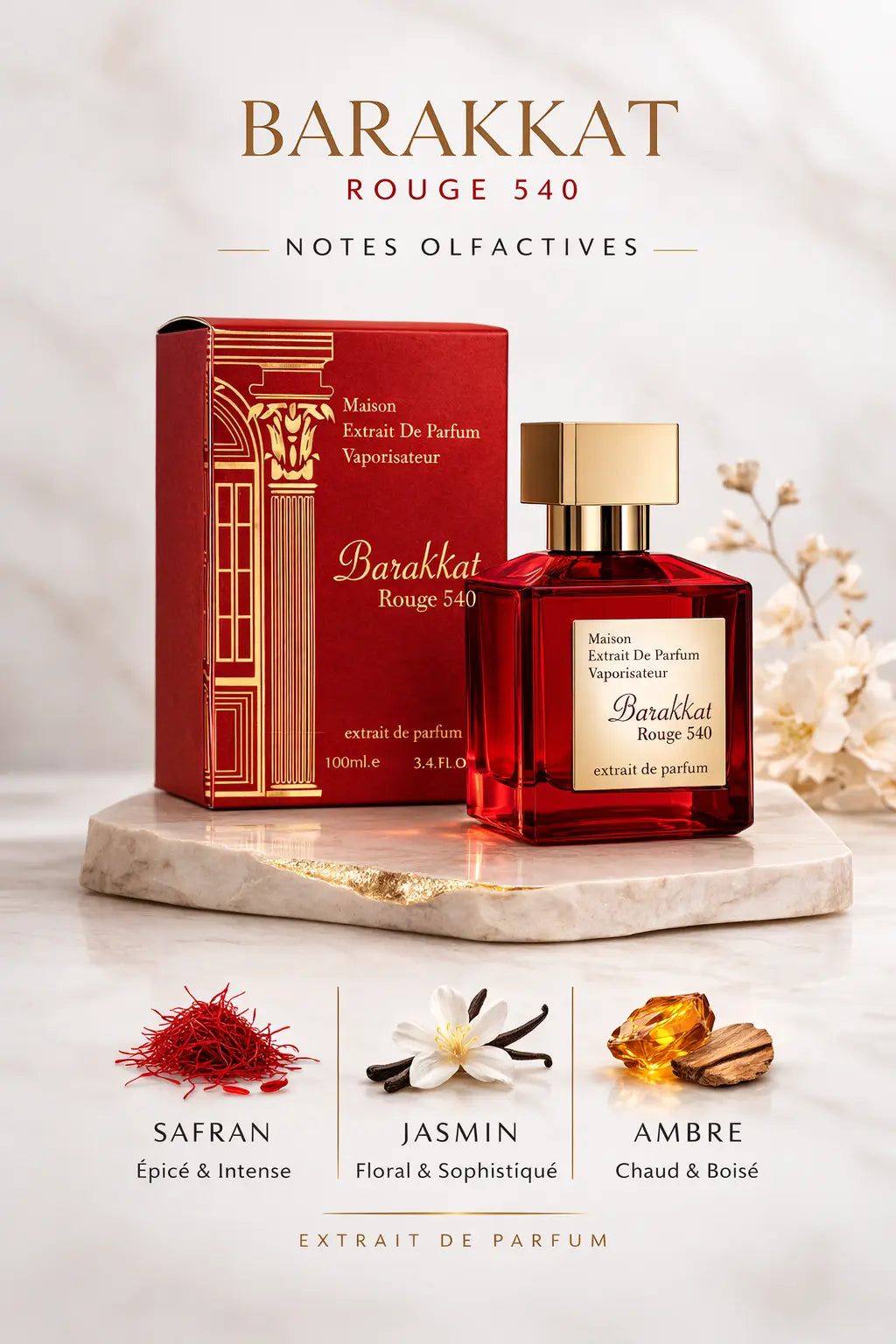 Barakkat Rouge 540 Krystal Distribution