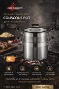 Chef Elements Couscous Pot Krystal Distribution