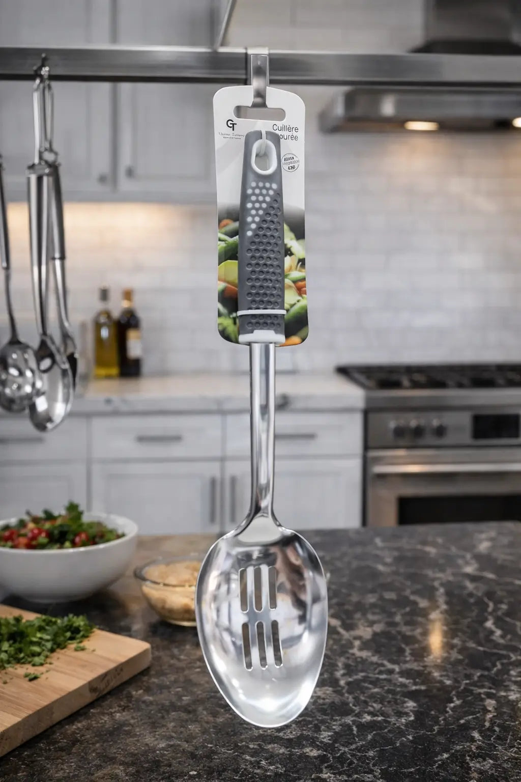 GT Stainless Steel Slotted Spoon Krystal Distribution