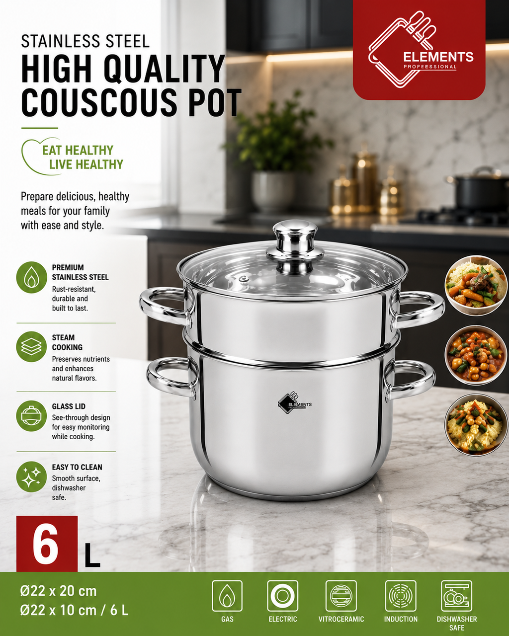 Elements Professionel Premium Stainless Steel Hallstarz Diffusion