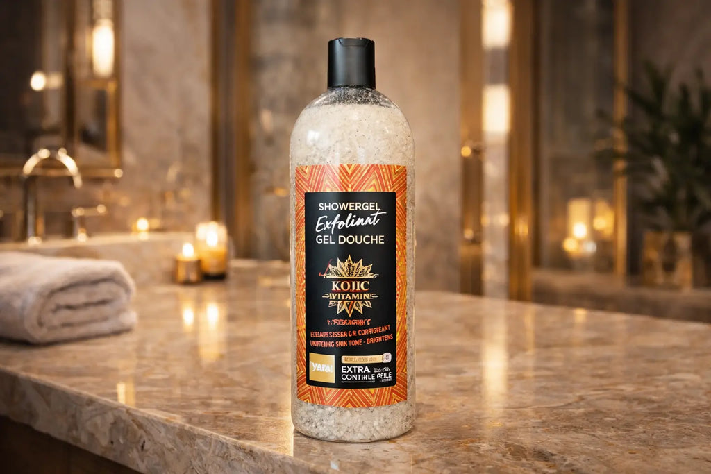 Yari Kojic Vitamin C Exfoliating Shower Gel 1L Krystal Distribution