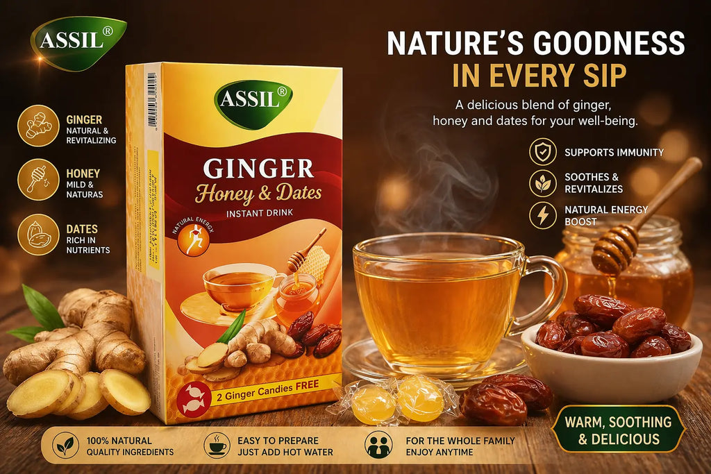 Assil Ginger Honey & Dates Krystal Distribution