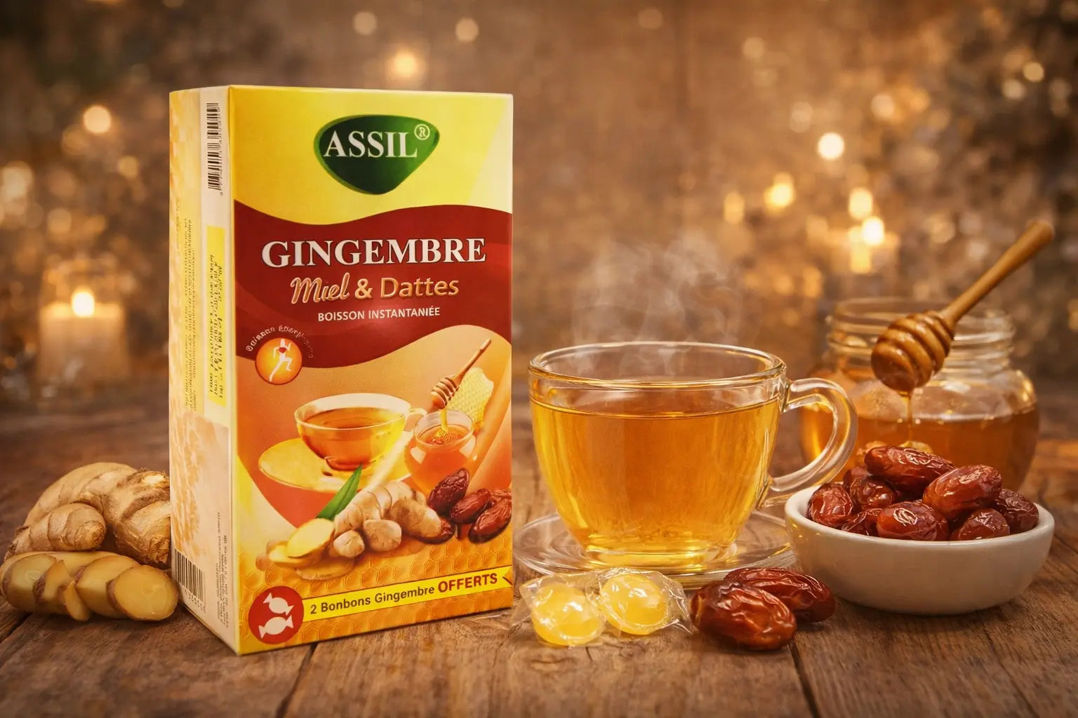 Assil Ginger Honey & Dates Krystal Distribution