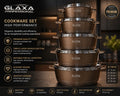 Glaxa Professionnel Bronze Cookware Sets Hallstarz Diffusion