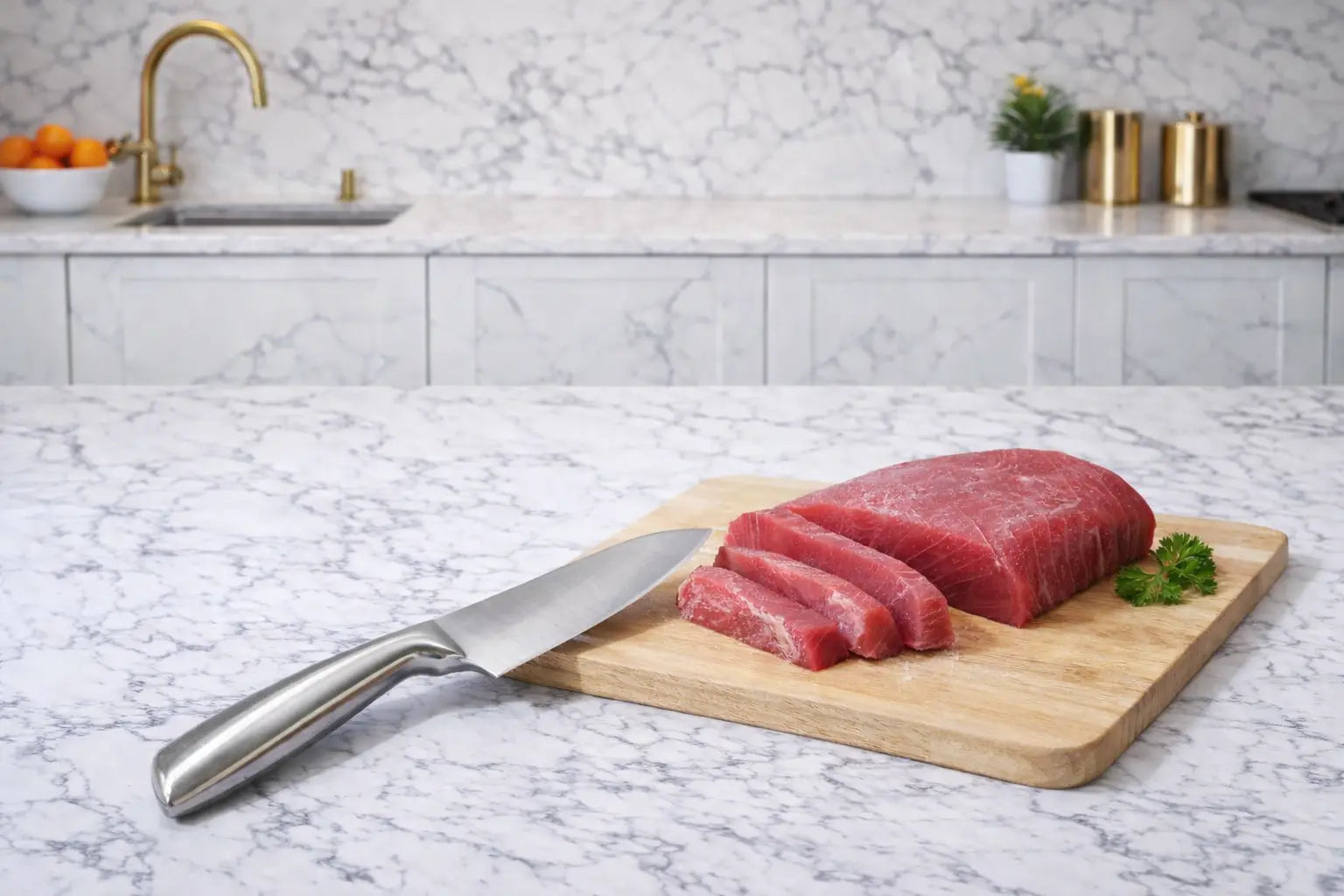 Slicing Knife Krystal Distribution