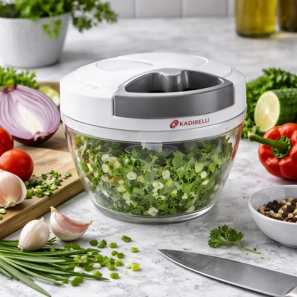 Kadirelli Manual Food Chopper Krystal Distribution