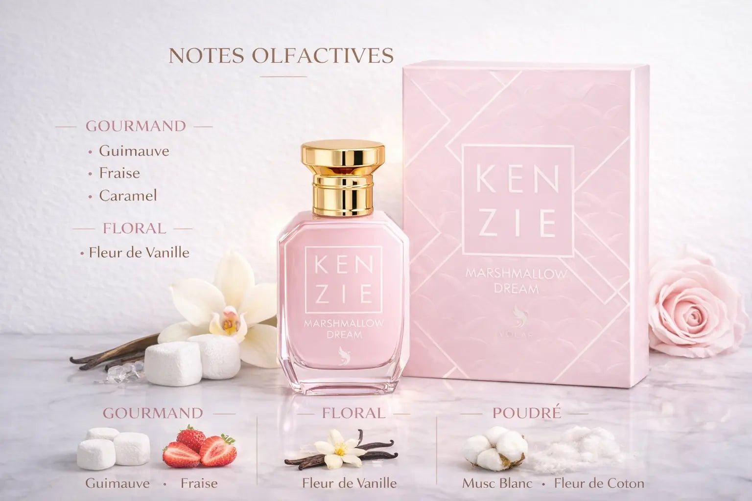 Volaré Kenzie Marshmallow Dream Krystal Distribution