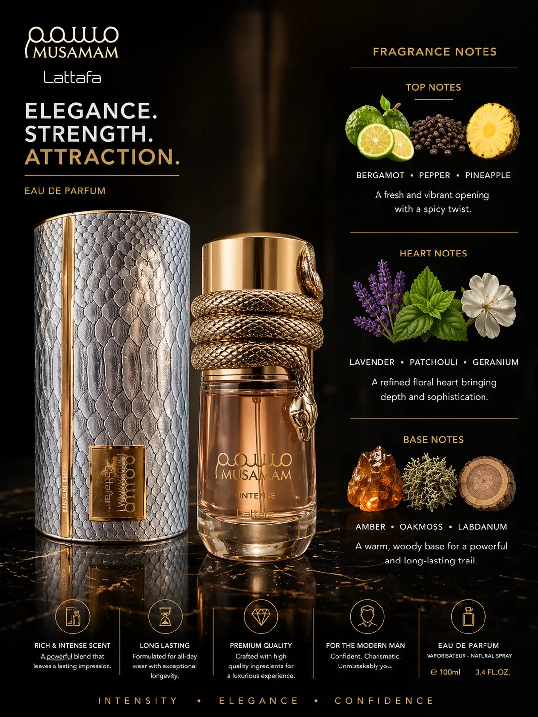 Musaman White Intense by Lataffa Krystal Distribution