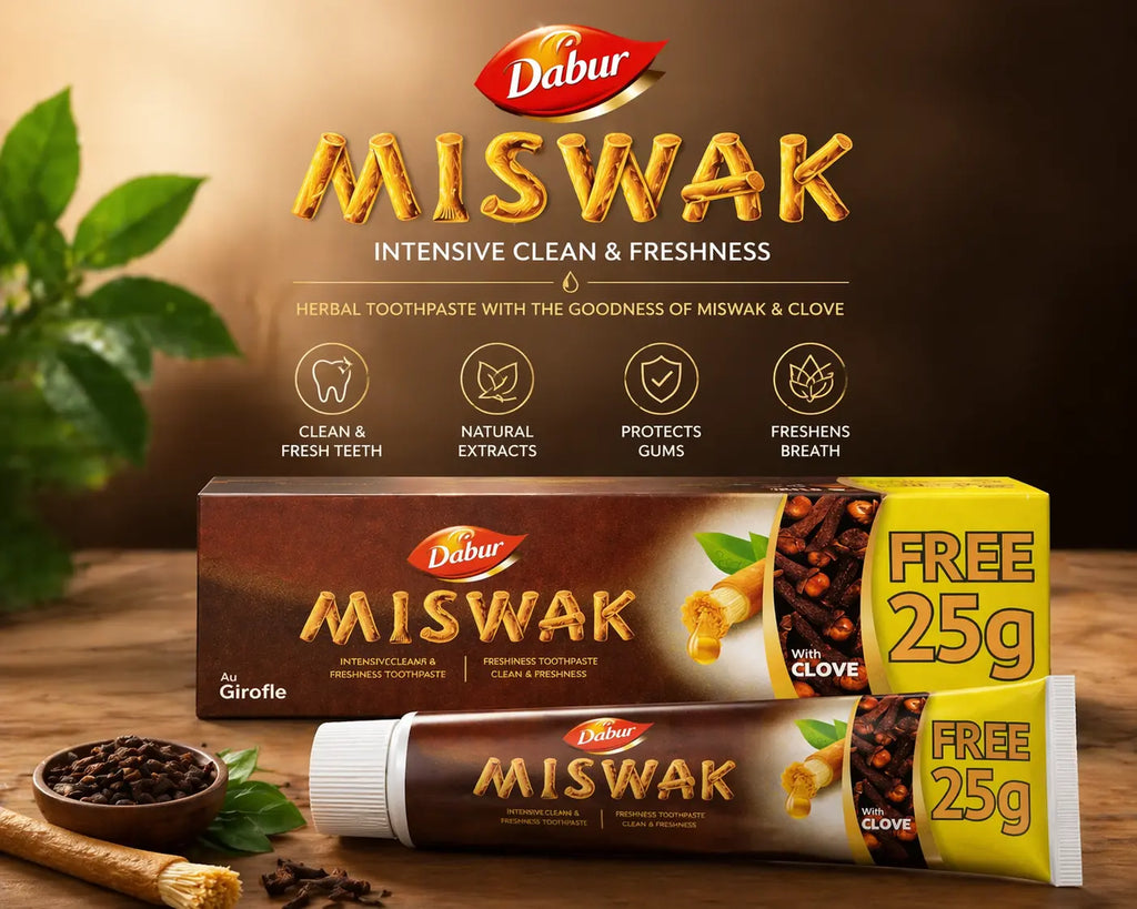 Dabur Miswak Clove 75g Hallstarz Diffusion
