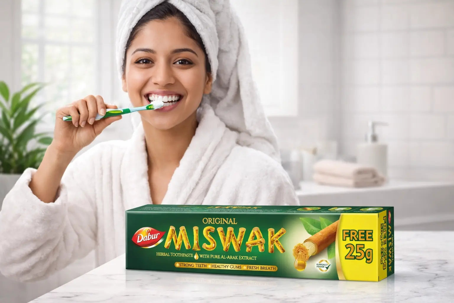 Dabur Miswak Original 75g Krystal Distribution