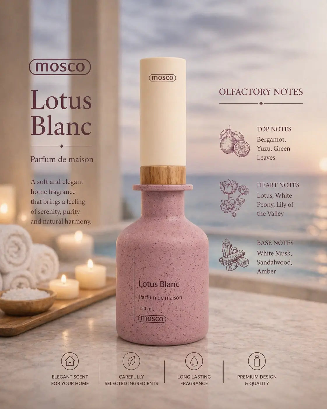 Mosco Splash White Lotus 150ml Krystal Distribution