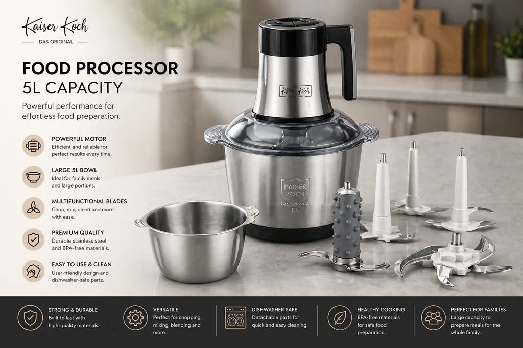 Kaiser Koch Food Processor Krystal Distribution