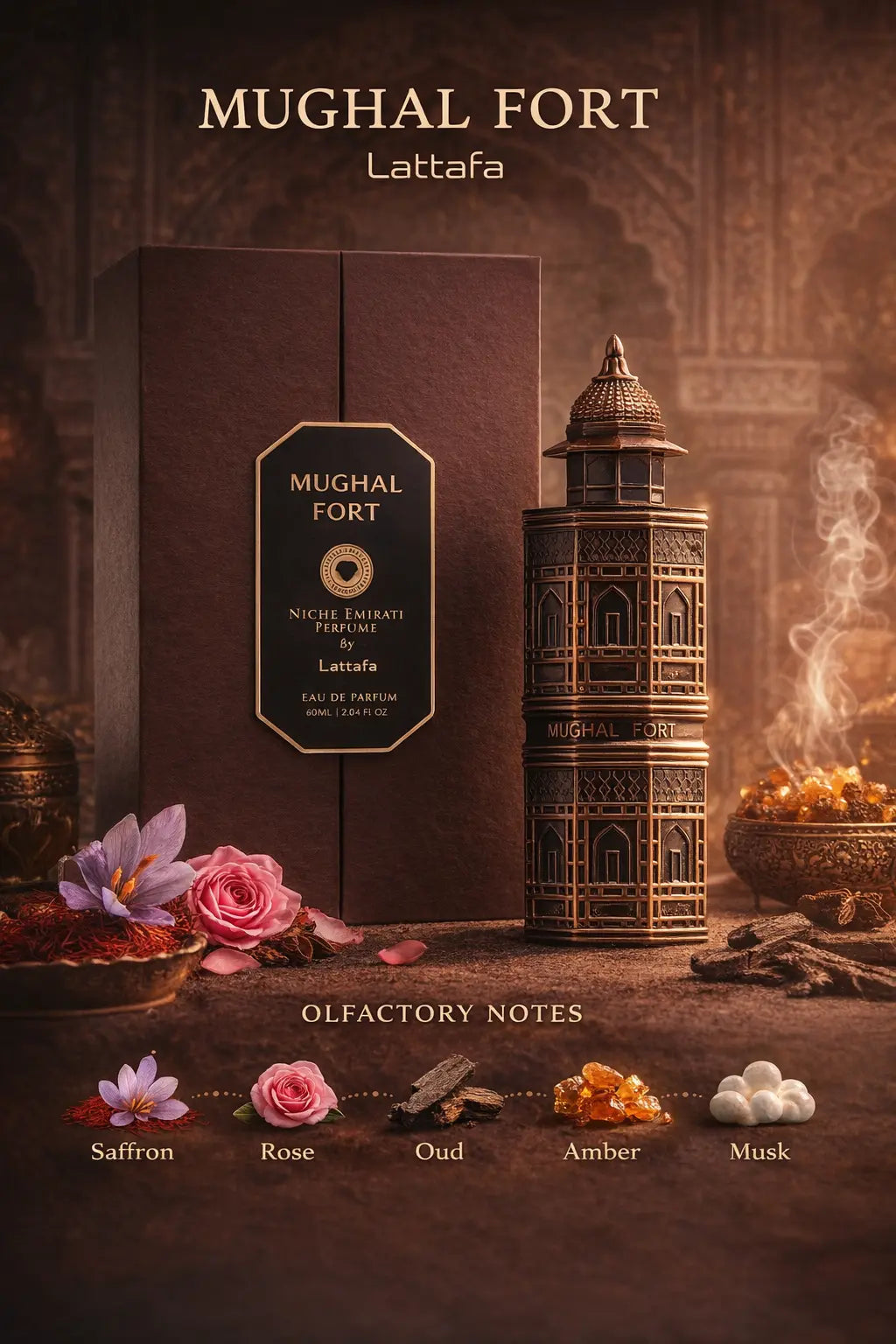 Mughal Fort by Lataffa Krystal Distribution