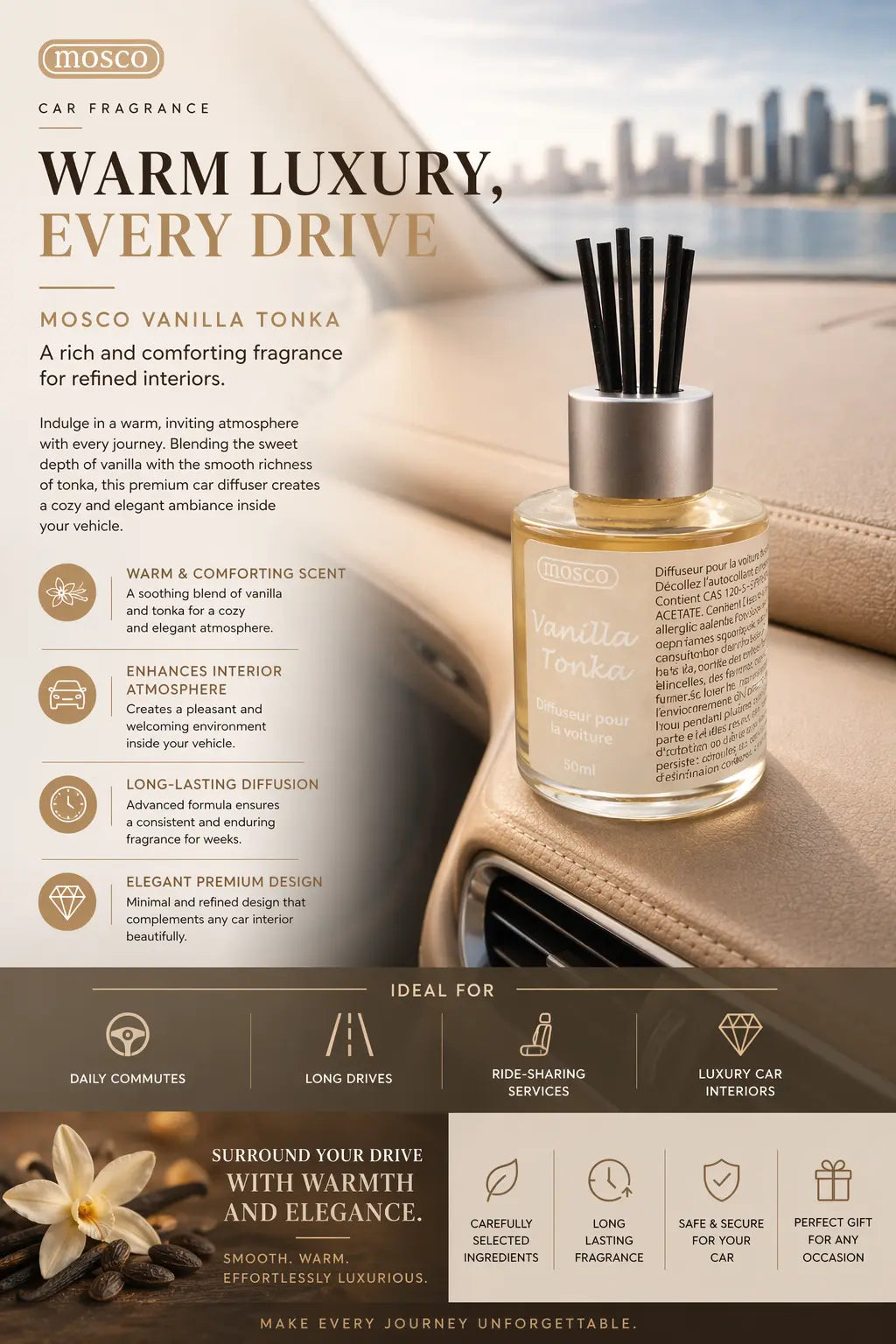 Mosco Paris Vanilla Tonka 50ml Krystal Distribution