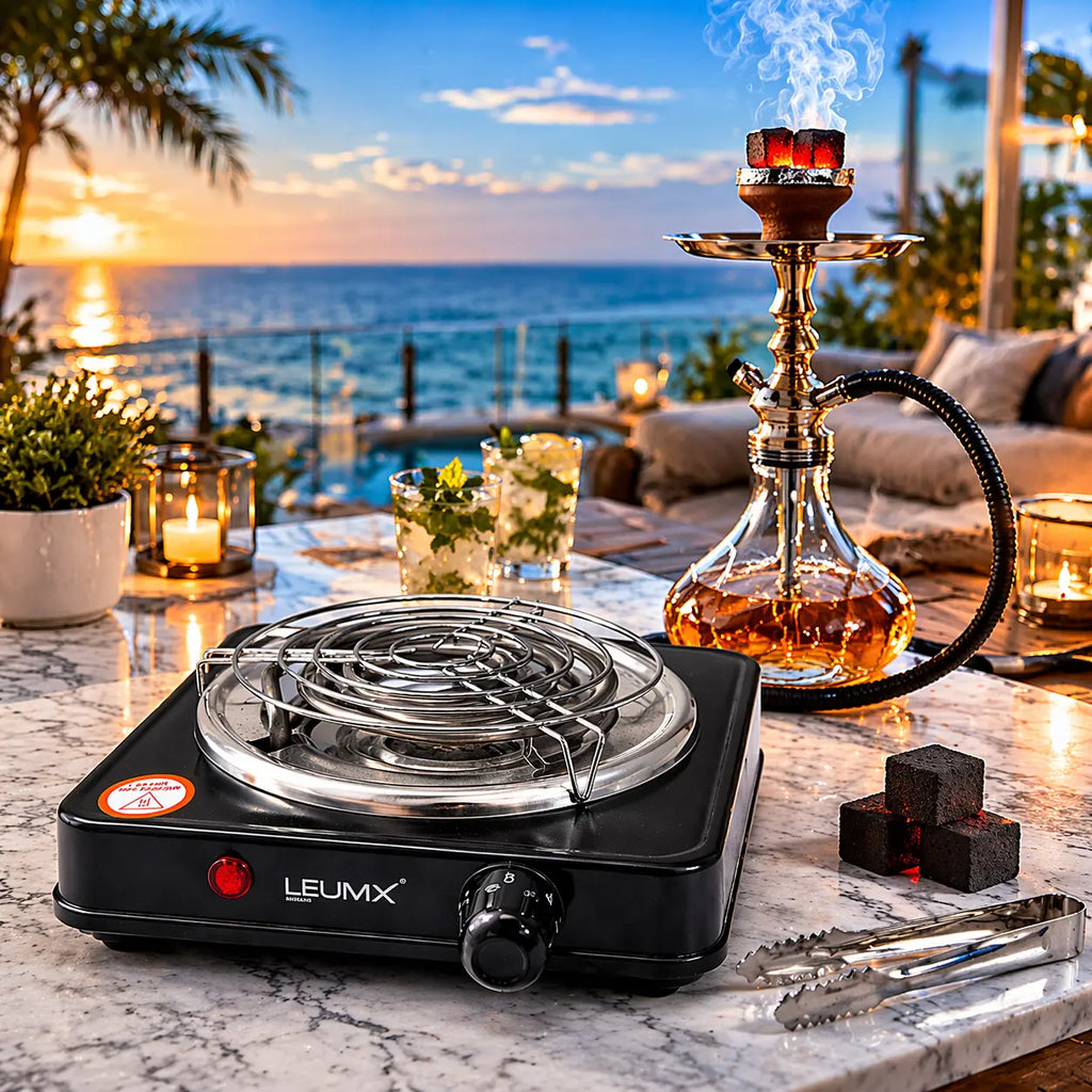 LEUMX Electric Charcoal Burner Krystal Distribution