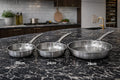 Meisterhaus Set 3 Frying Pans Krystal Distribution