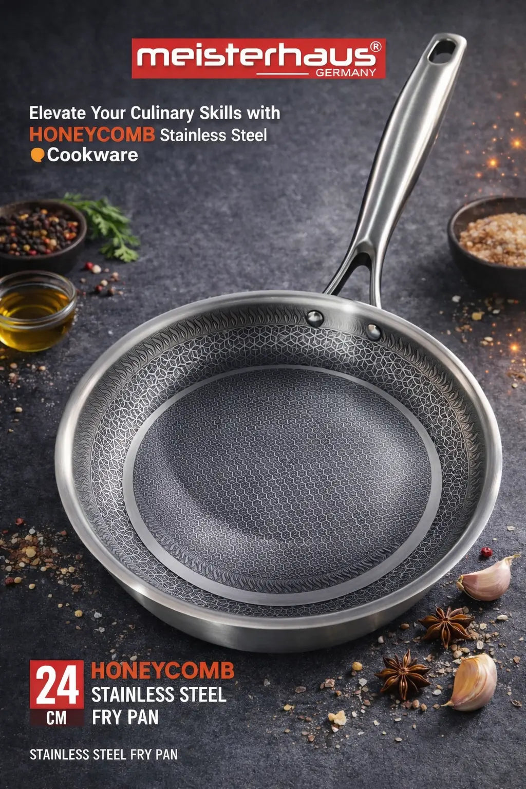 Meisterhaus Frying Pans Krystal Distribution