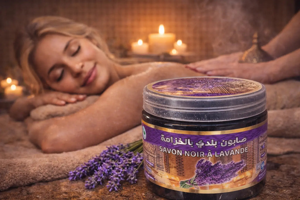 Belli Moroccan Black Soap Lavender Extract 200g Krystal Distribution