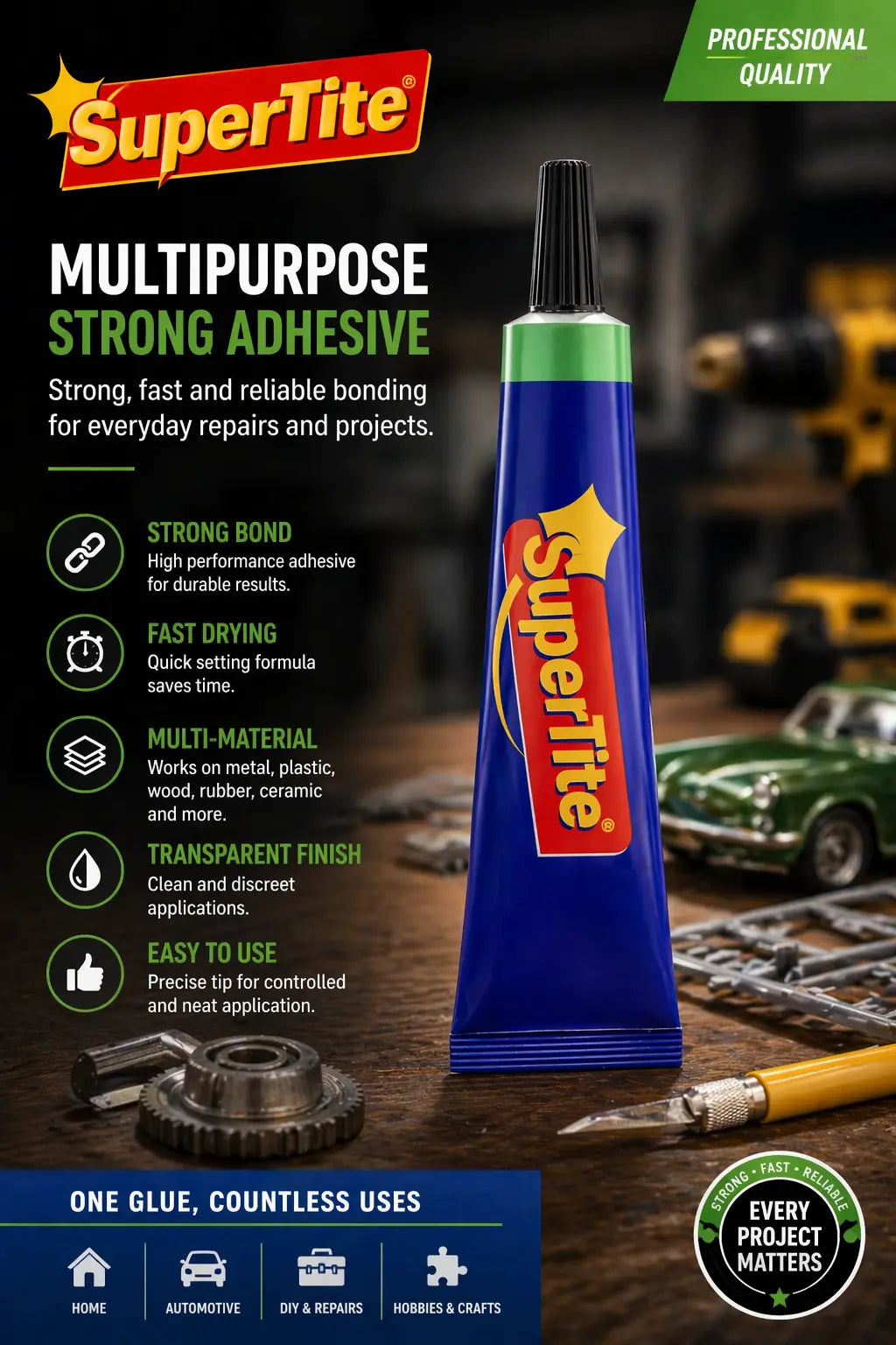 Supertite Strong Glue Krystal Distribution