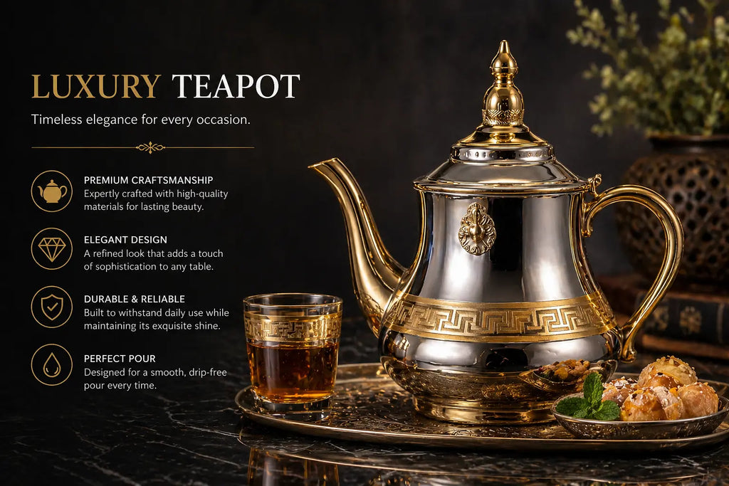 Moroccan Style Tea Glass Set Krystal Distribution