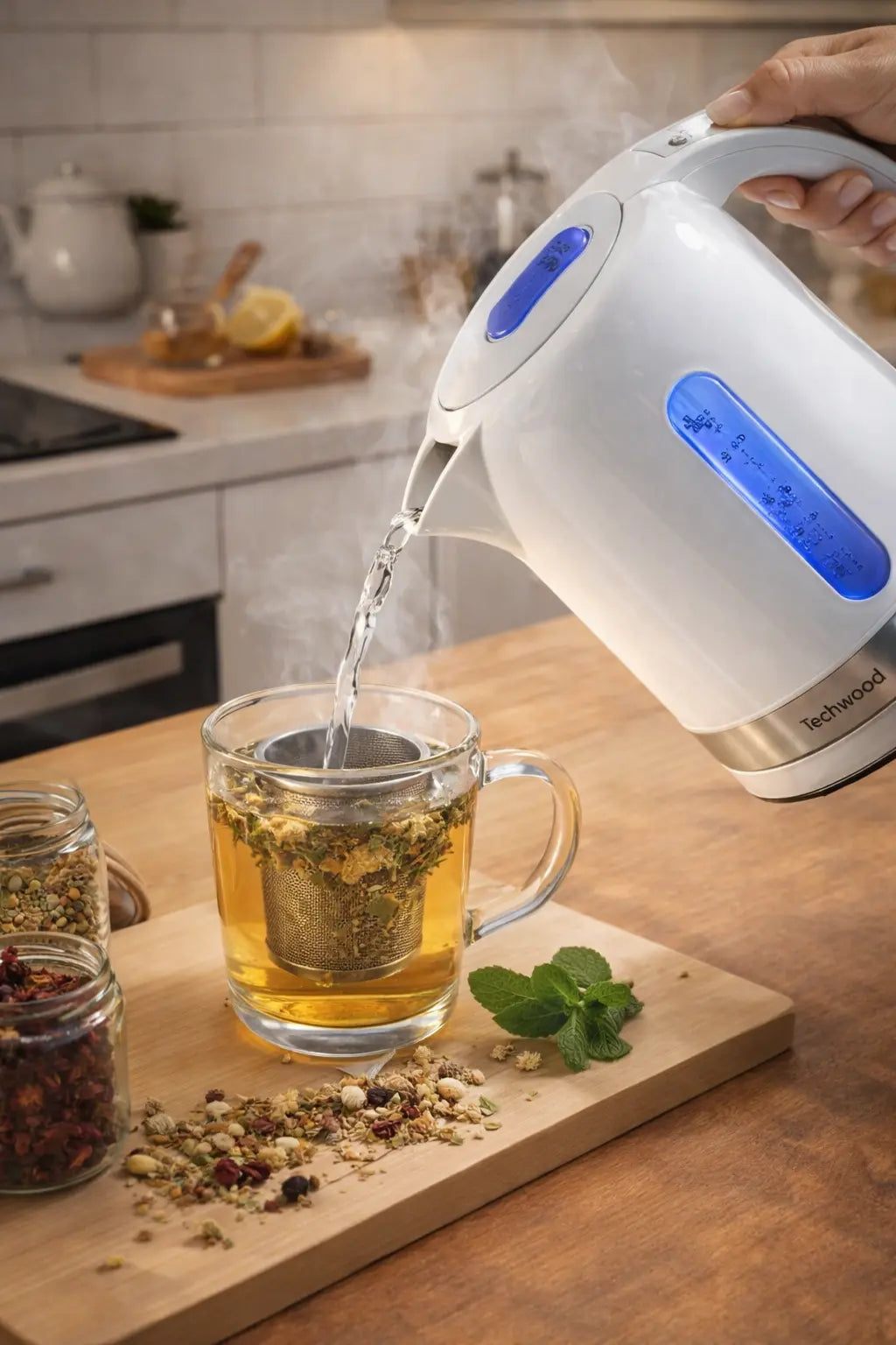 Techwood Electric Kettle Krystal Distribution