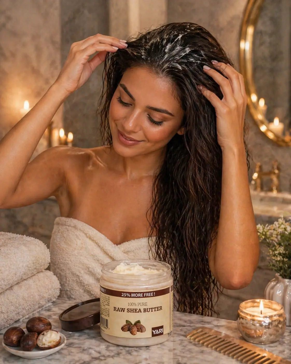 Yari Raw Shea Butter 250ml Krystal Distribution